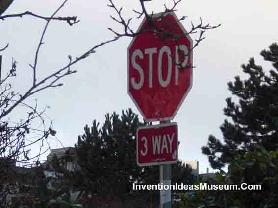 3 Way Stop Sign