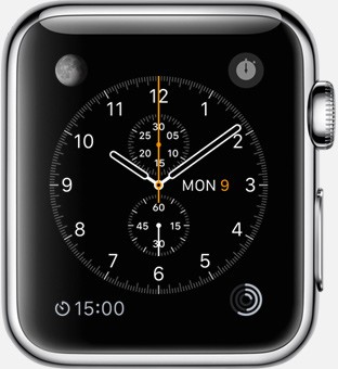 Chronograph Apple Watch Face