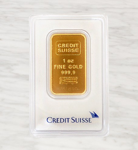 Credit Suisse 1 ounce Gold Bar
